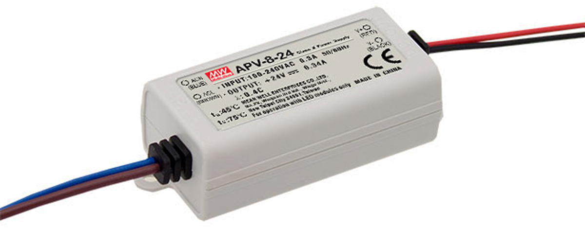 MEAN WELL LED Driver, 5V Output, 7W Output, 0 → 1.4A Output, Constant Voltage