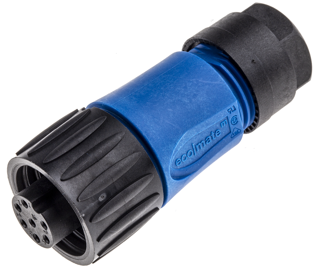 Amphenol Industrial Circular Connector, 6 Contacts, Cable, Standard Connector, Socket, Female, IP67, Ecomate M Series