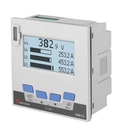 Carlo Gavazzi 3 Phase LCD Energy Meter