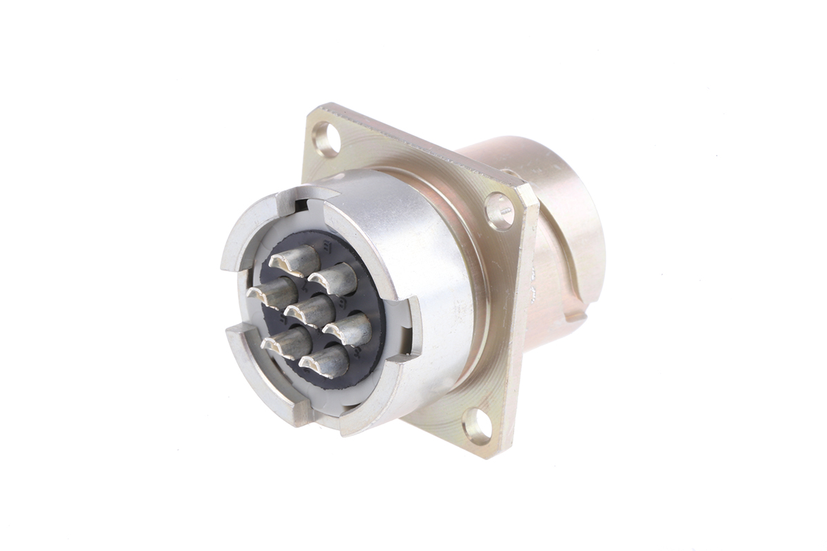 Souriau Sunbank by Eaton Circular Connector, 7 Contacts, Panel, Standard Connector, Socket, Female, IP65, 840 Series