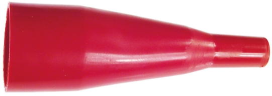 Mueller Electric, Red PVC Insulator Boot For Test Clip