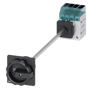 Siemens 3 Pole DIN Rail Isolator Switch - 63A Maximum Current, 22kW Power Rating, IP65