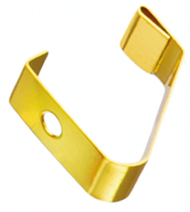 331011452048, Shielding Strip of Gold Plated Beryllium Copper With Mounting Screw 4.6mm x 2mm x 4.8mm