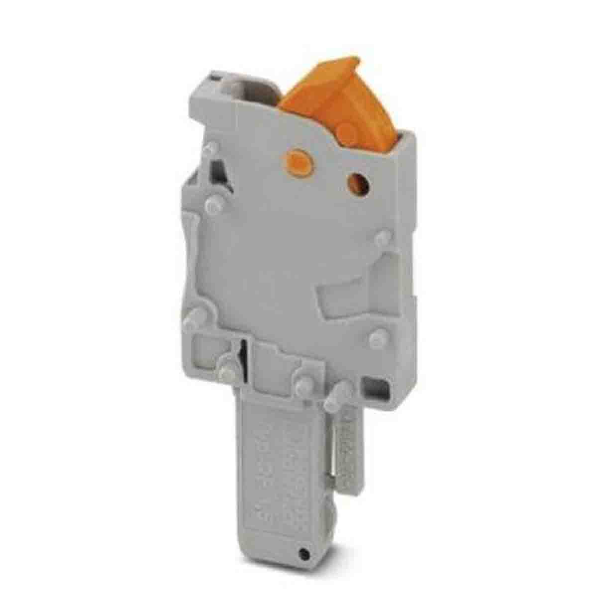 Phoenix Contact, 5.2mm Pitch, Combi Pluggable Solutions, Pluggable Terminal Block, Plug, DIN Rail, Quick Connect