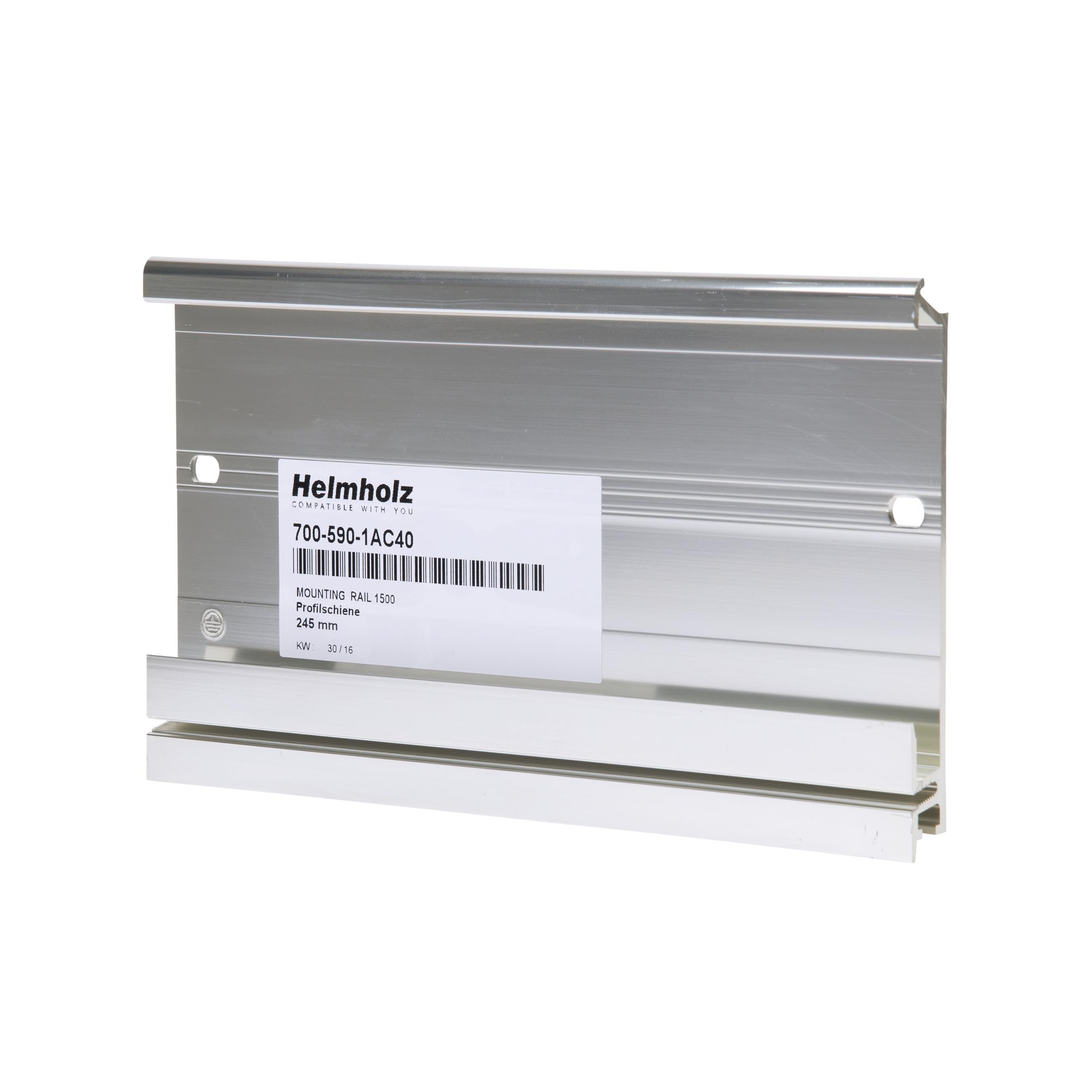 Helmholz GmbH & Co. KG 590-1AD Series Mounting Rail for Use with 1500 series