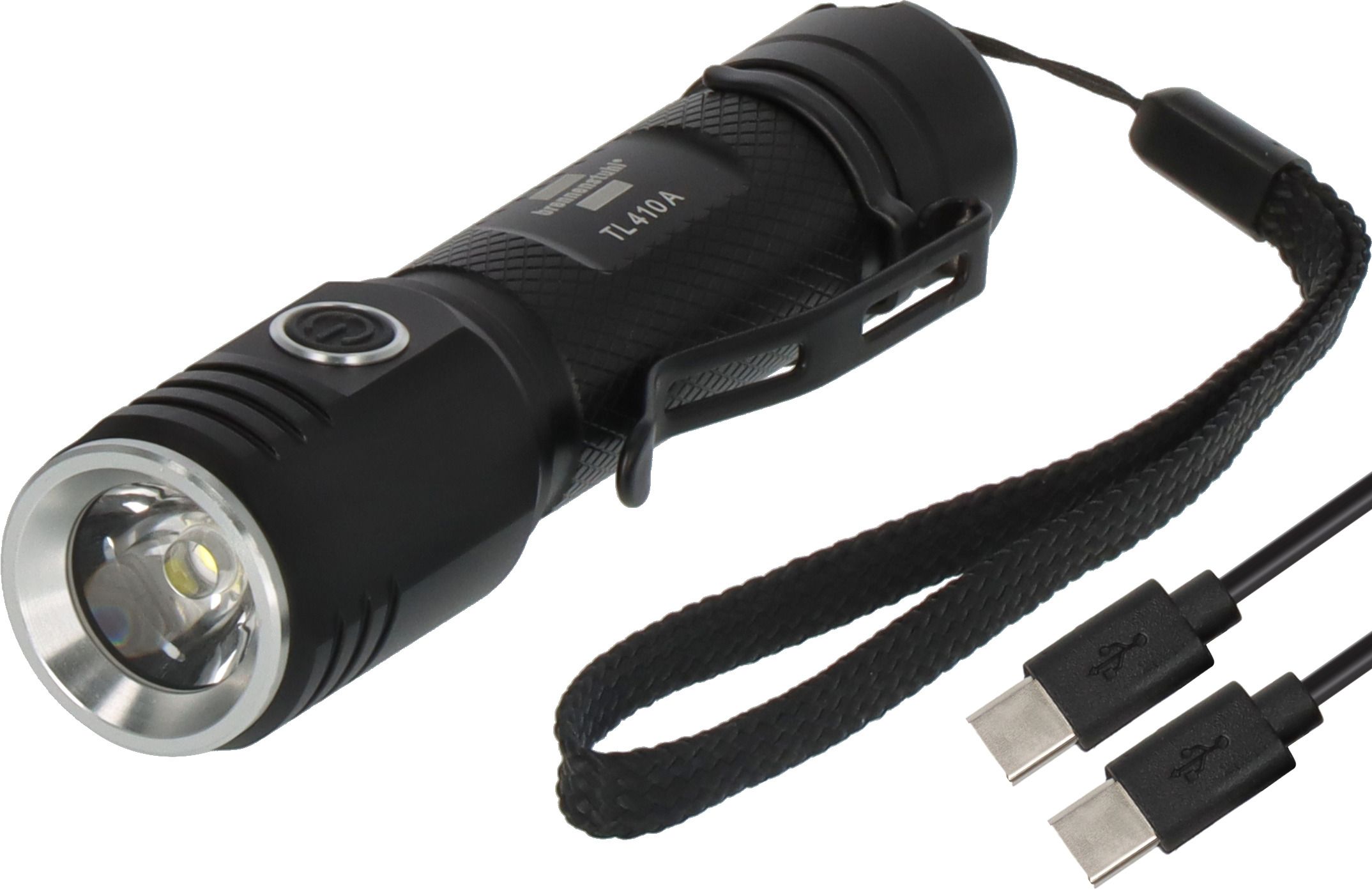 brennenstuhl LED LED Torch Black - Rechargeable 400 lm, 29 mm