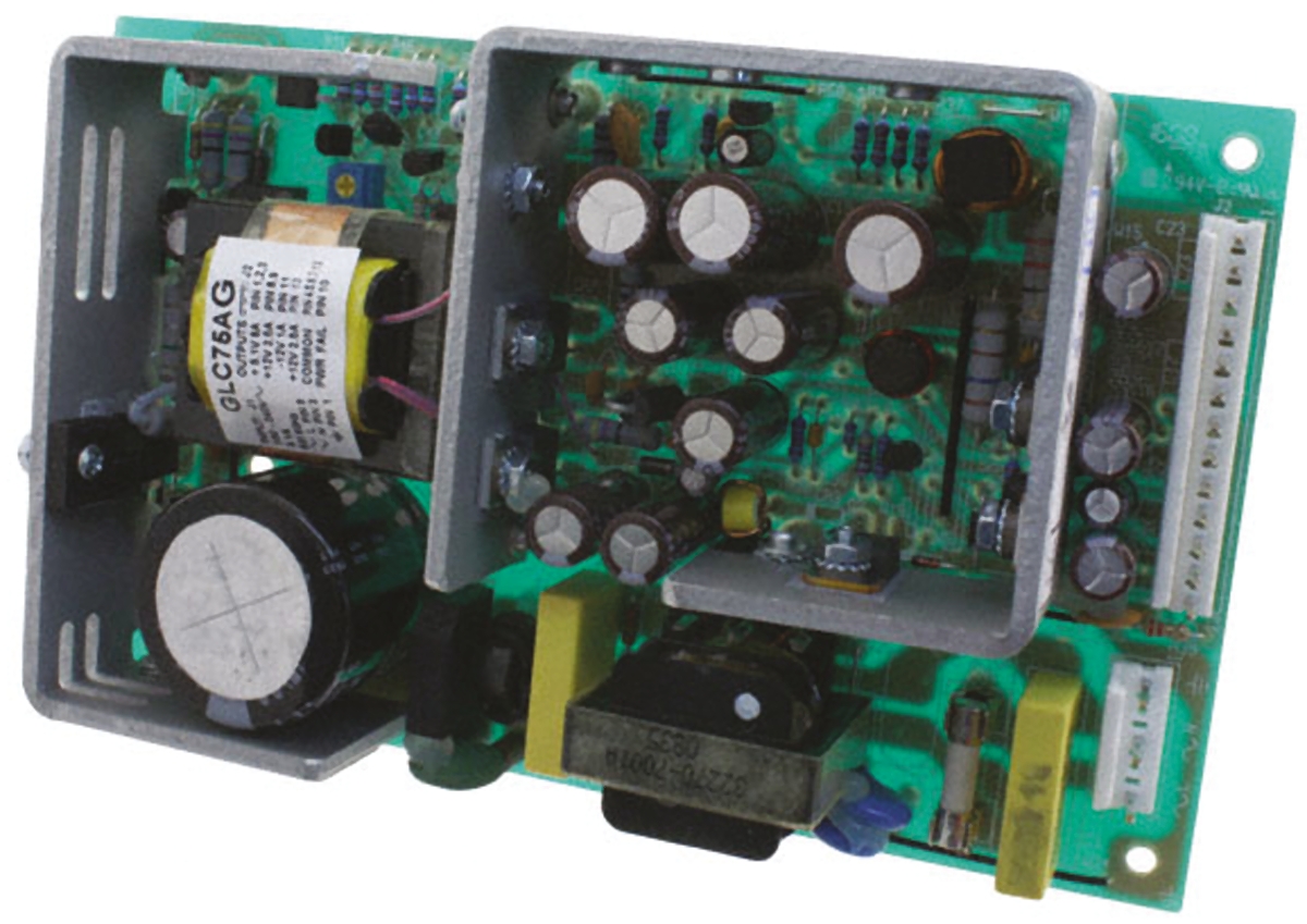 SL Power / Advanced Energy Switching Power Supply, GLC75CG, 5.1V dc, 75W, Quad Output, 90 → 264V ac Input Voltage