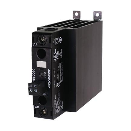 Sensata Crydom DR45 Series Solid State Relay, 60 A Load, DIN Rail Mount, 600 V ac Load