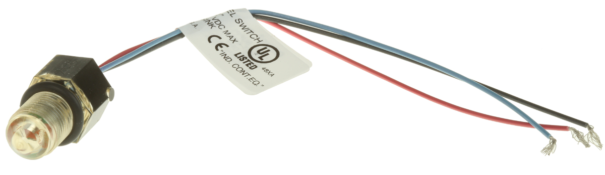 Gems Sensors Electro Optic Level Probe, Horizontal, Vertical, Polyethersulfone Body