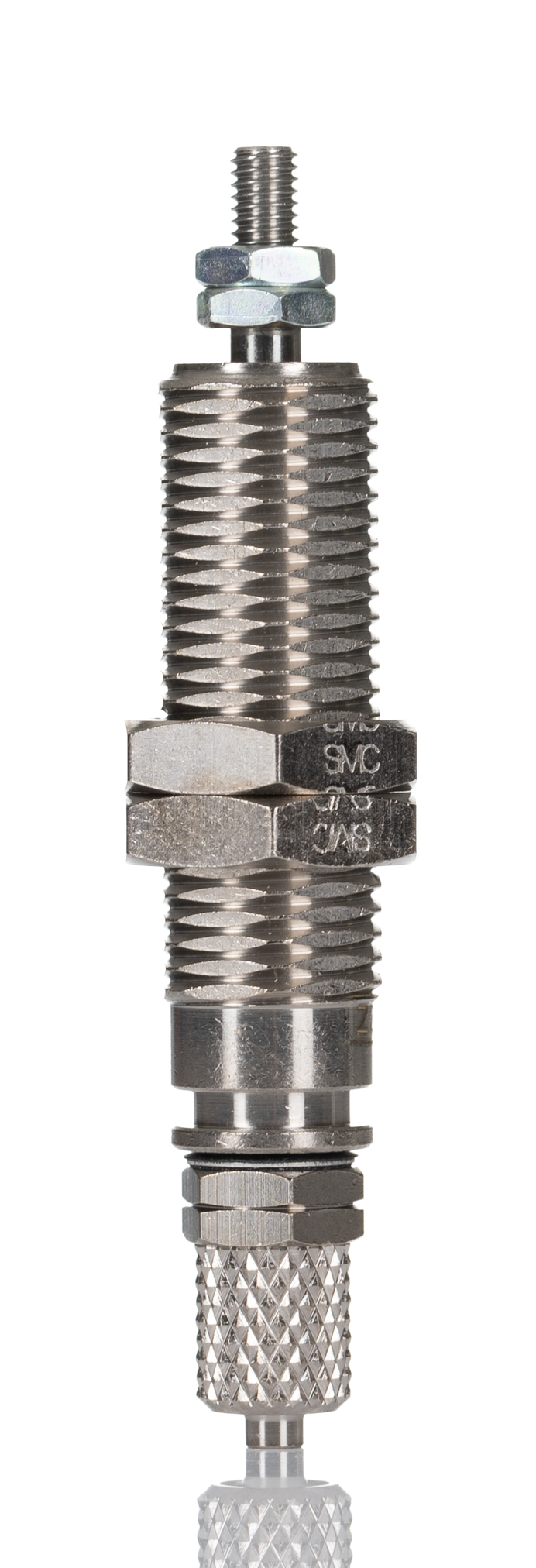SMC 15 mm Pneumatic Piston Rod Cylinder - CJP Series, Single Acting Acting