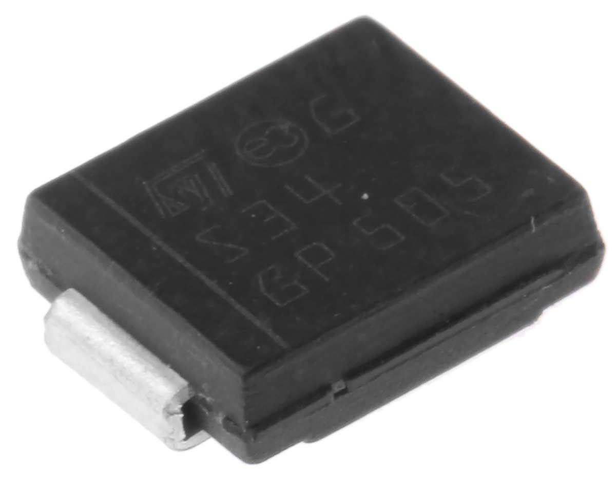 STMicroelectronics 40 V 3 A Diode Schottky 2-Pin DO-214AA STPS340S