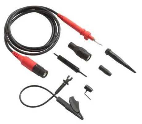 Fluke 190 II Series VPS510 Oscilloscope Probe, Voltage Type, 500MHz, 1:10, BNC Connector