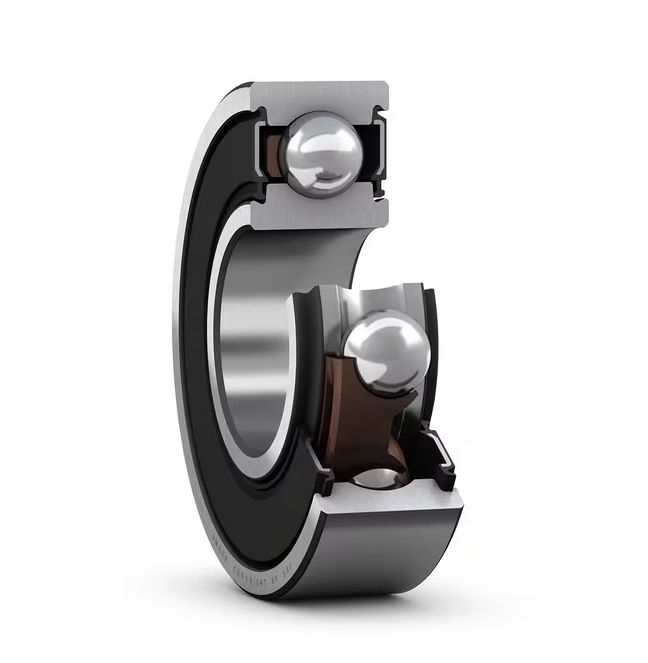 SKF 6204-2RSLTN9/C3VT162 1 Row Ball Bearing - 20 mm ID, 47 mm OD