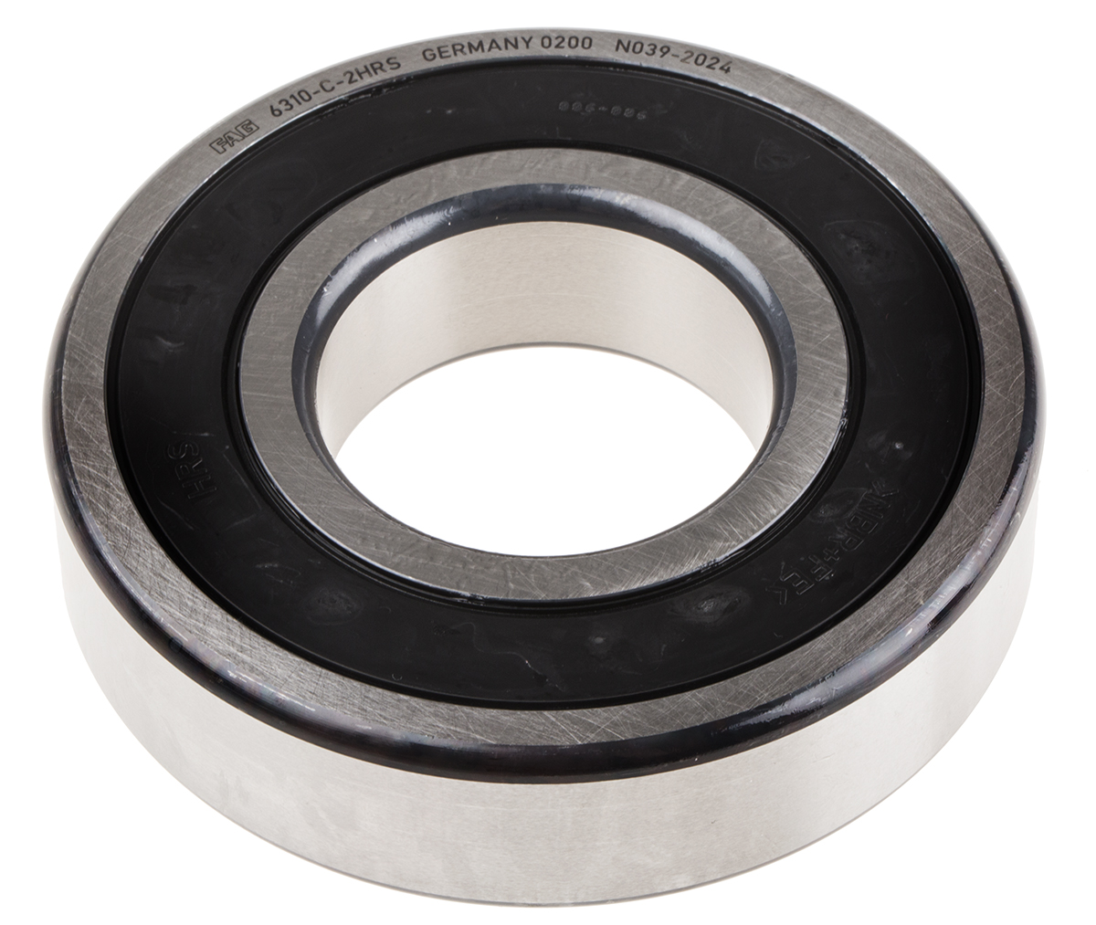 FAG 6310-C-2HRS 1 Row Ball Bearing - 50 mm ID, 110 mm OD