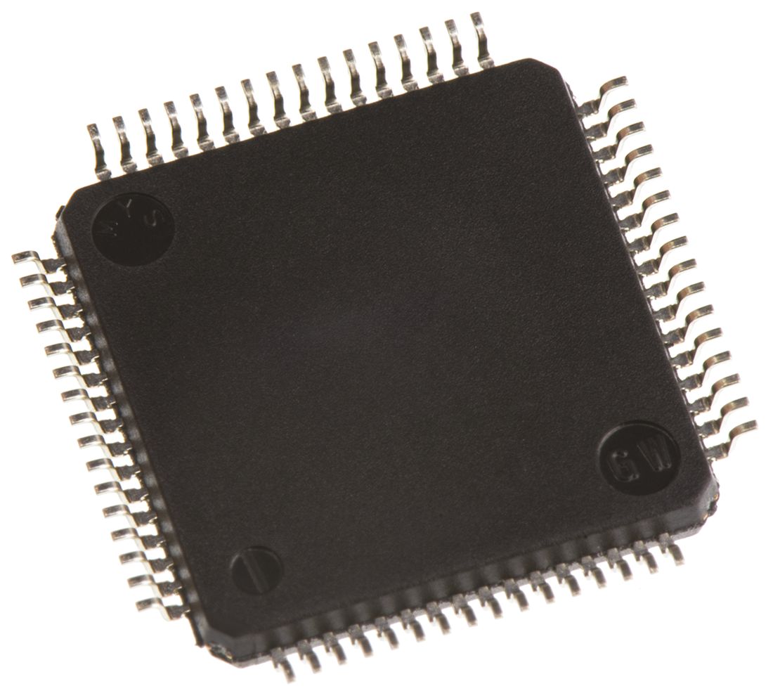STMicroelectronics, 32 bit ARM Cortex M3, STM32F103RB Microcontroller, 72 MHz, 128kB FLASH, 64-Pin LQFP