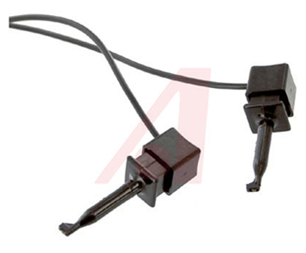 Mueller Electric Test lead, 5A, Black, 0.9m Lead Length