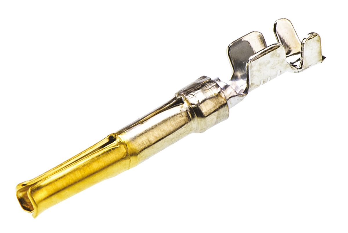TE Connectivity, AMPLIMITE HD-20 Series, size 20 Female Crimp D-sub Connector Contact, Gold over Nickel Socket, 24