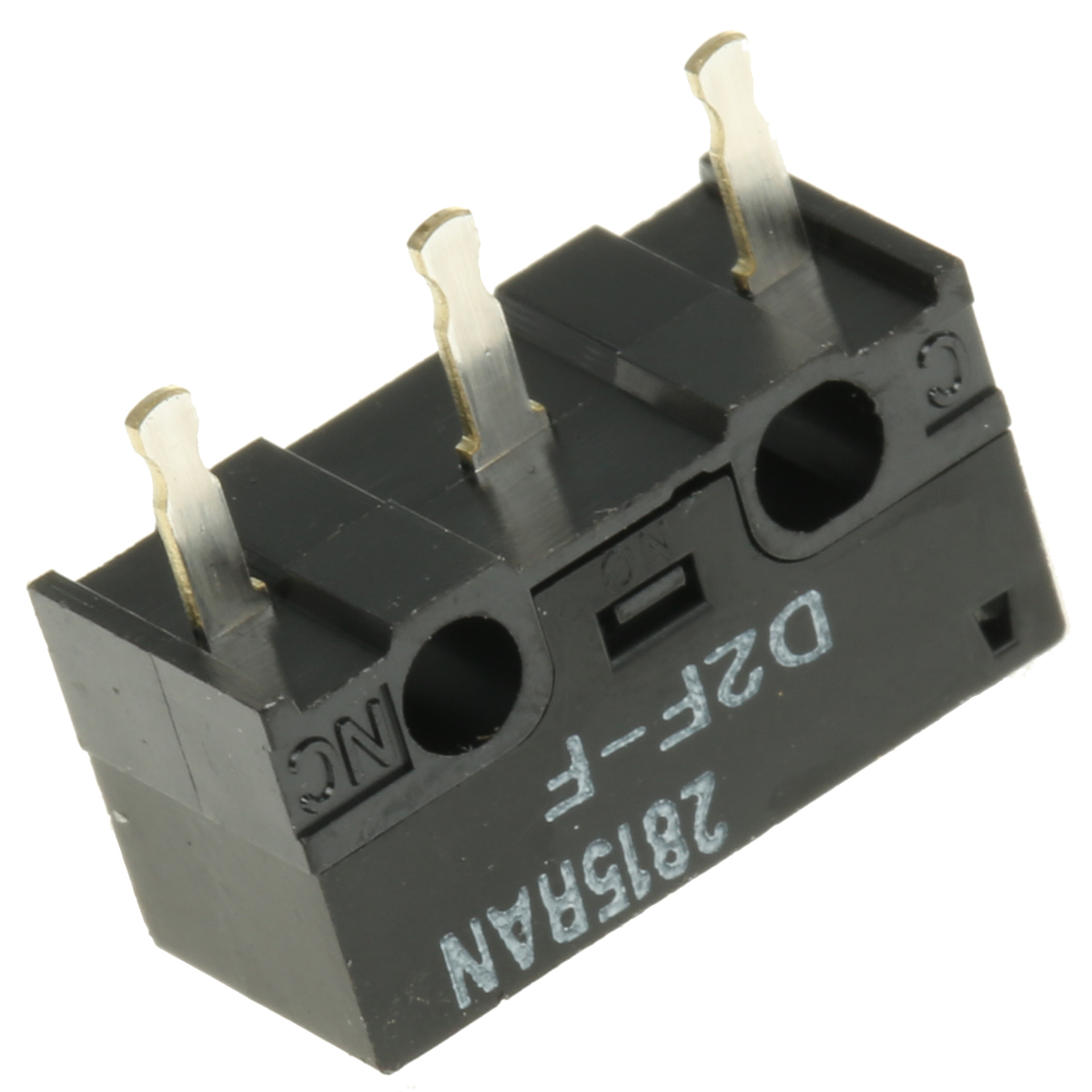 Omron Pin Plunger Micro Switch, PCB Terminal, 1 A @ 125 V ac, SPDT, IP40