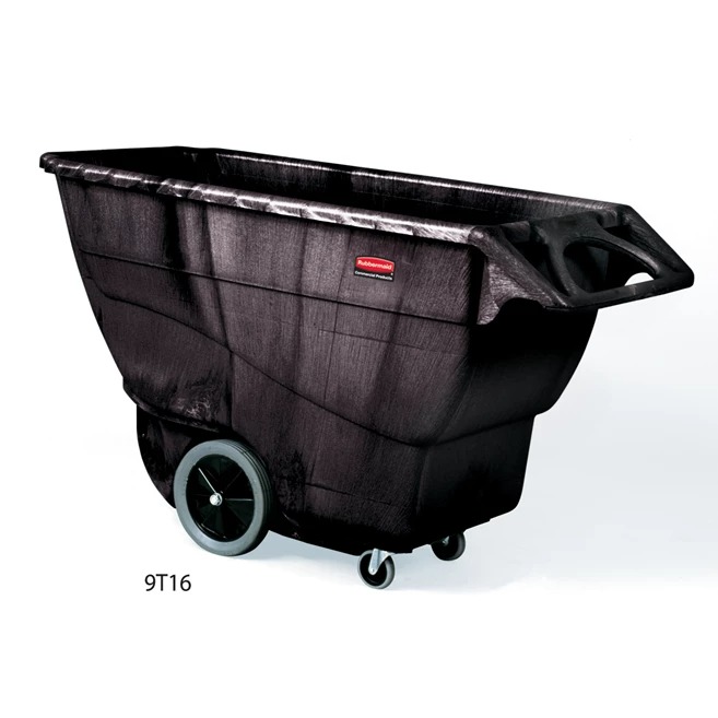 Rubbermaid Commercial Products Plastic Tilt Truck Trolley, 1797.1 x 850.9mm, 2100lb Load