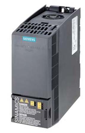 Siemens Inverter Drive, 2.2 kW, 3 Phase, 400 V ac, 5.6 A, SINAMICS G120C Series