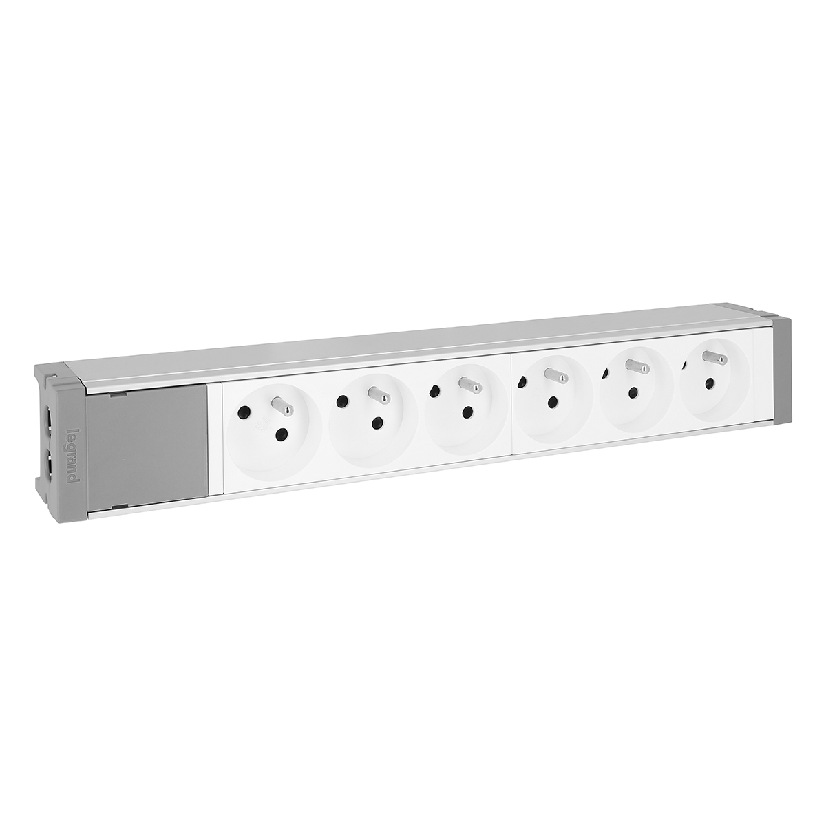Legrand NF Socket 6 Gang Trailing Socket, No, 16A