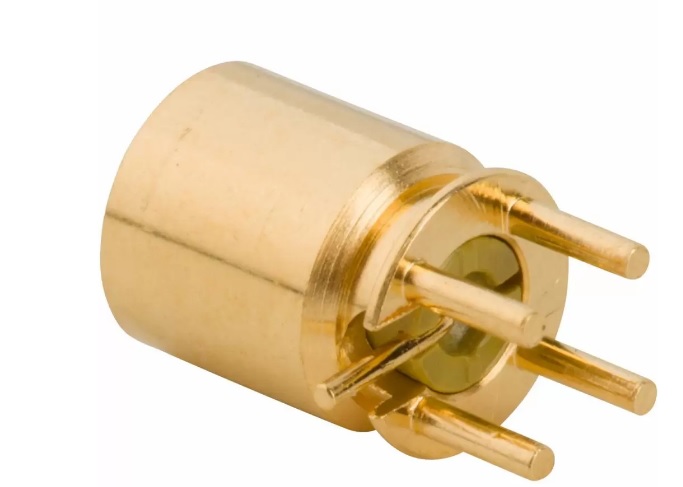 Amphenol RF SMP-MSLD-PCS-2 Series, Jack PCB Mount SMP Connector, 50Ω, Straight Body