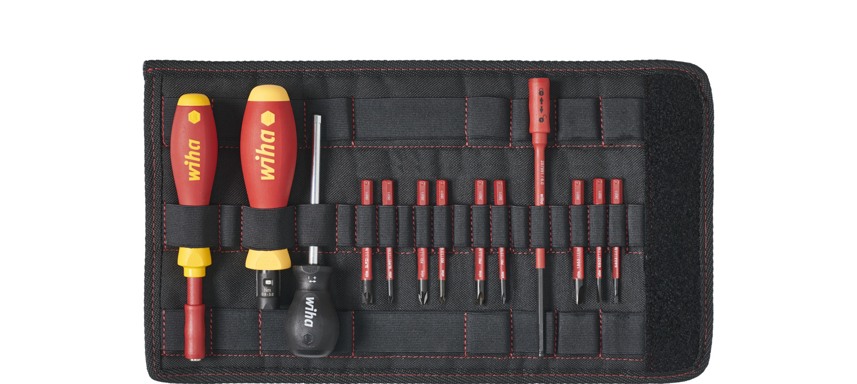 Wiha Adjustable Phillips, Slotted Torque Screwdriver, 0.8 → 5.0Nm, 2.5 mm, 3.5 mm, 5.5 mm, PH1 mm, PH2 mm, PZ1