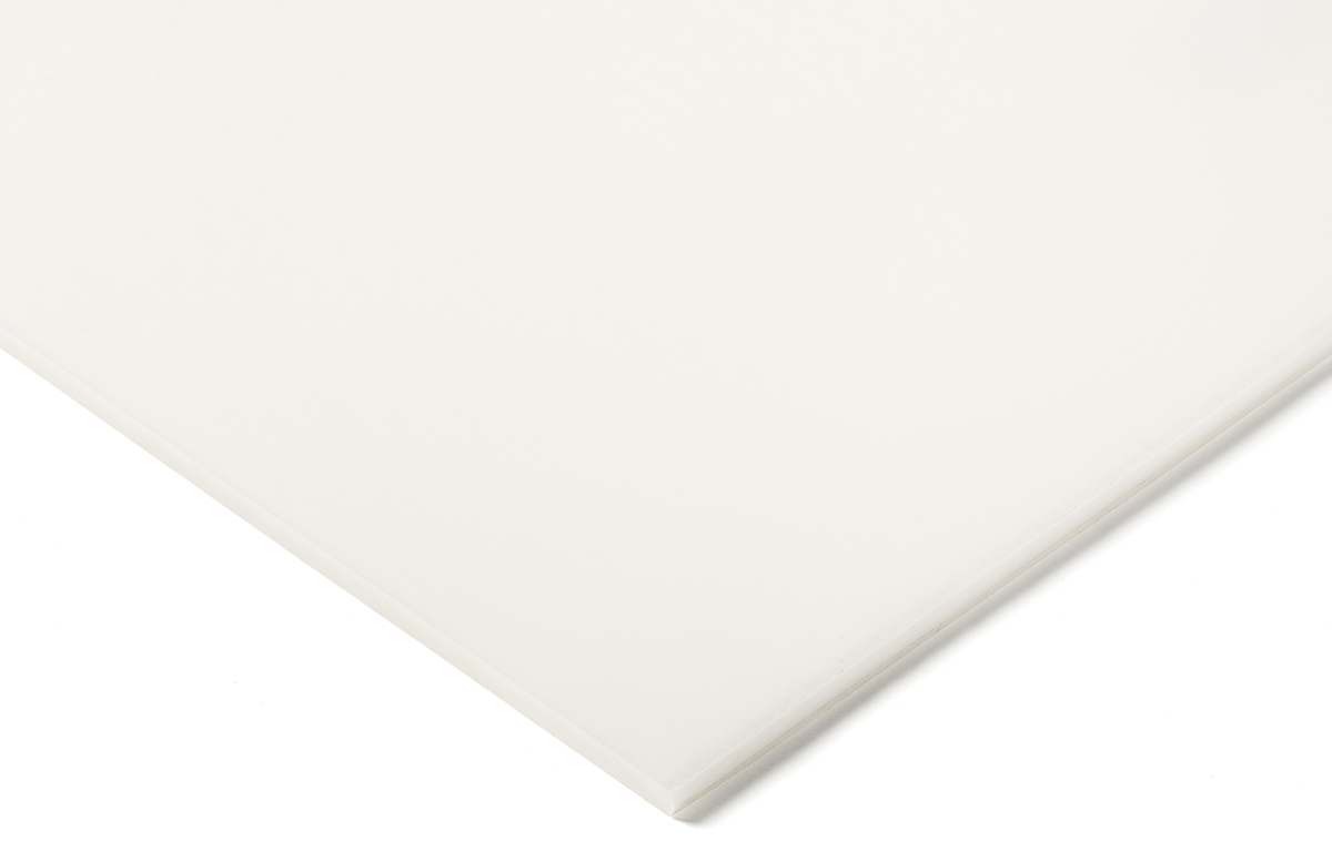 RS PRO White Plastic Sheet, 500mm x 330mm x 20mm