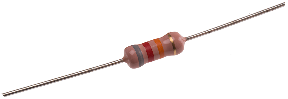 RS PRO 82kΩ Carbon Film Resistor 2W ±5%