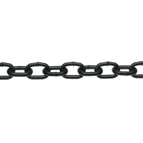 RS PRO Black Steel Chain Link, 10m Length