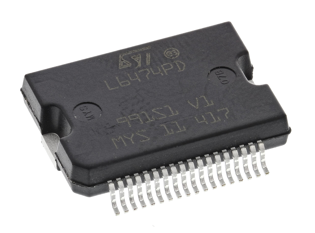 STMicroelectronics L6474PD, Stepper Motor Driver IC, 45 V 3 A 36-Pin, PowerSO