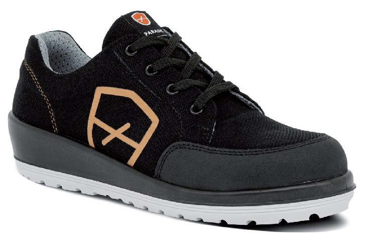 Parade BETTIE Women's Black Stainless Steel Toe Capped Safety Trainers, UK 5, EU 38