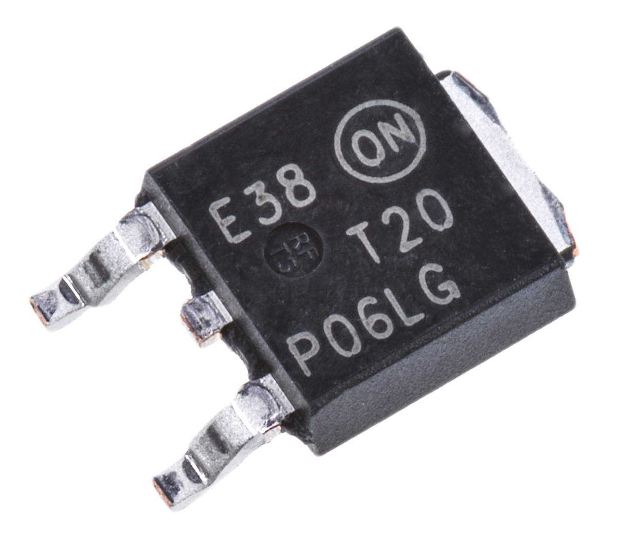 onsemi Type P-Channel MOSFET, 15.5 A, 60 V Enhancement, 3-Pin TO-252 NTD20P06LT4G