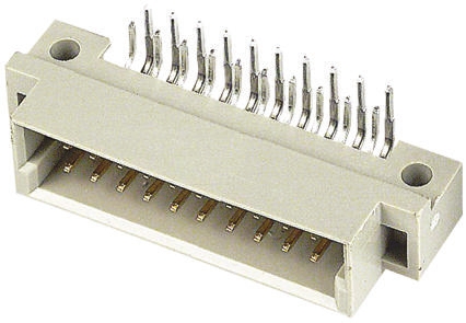 HARTING 20 Way 2.54mm Pitch, Type 3B Class C2, 3 Row, Straight DIN 41612 Connector, Plug