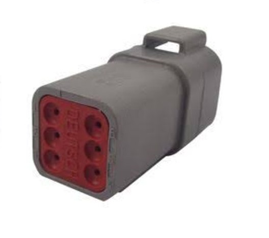 TE Connectivity, DEUTSCH DT Male 6 Way
