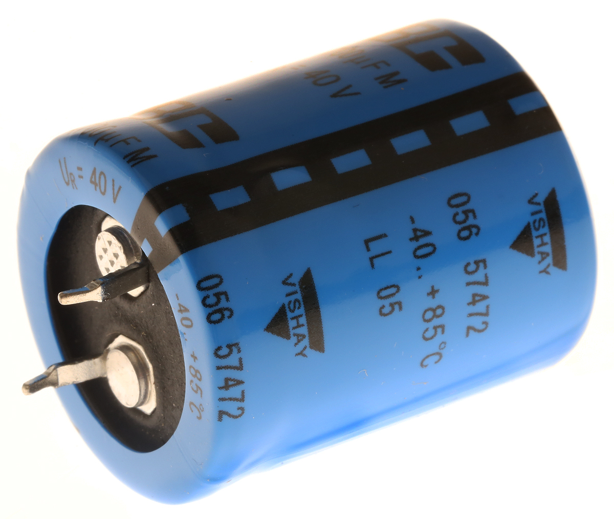 Vishay 4700μF Aluminium Electrolytic Capacitor 40V dc, Snap-In - MAL205657472E3