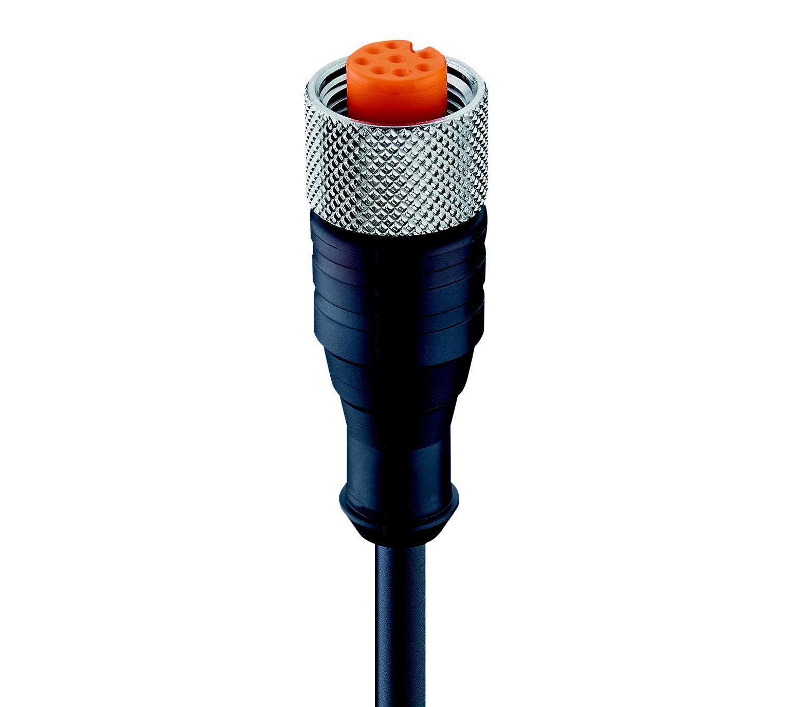 Lumberg Automation Female 8 way M12 to Unterminated Free End Sensor Actuator Cable