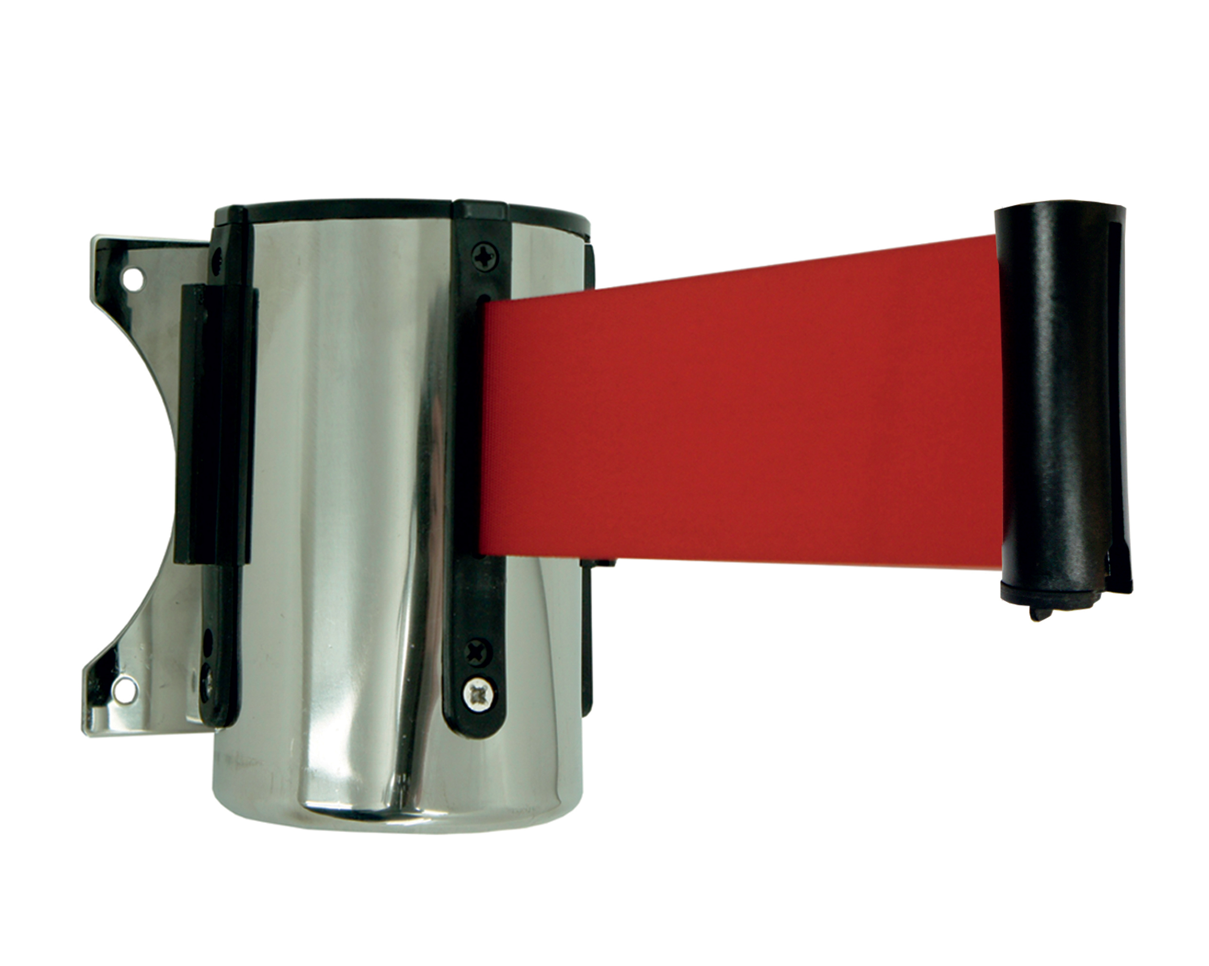 Viso Red Aluminium Strap Reel, 2m, Red Tape