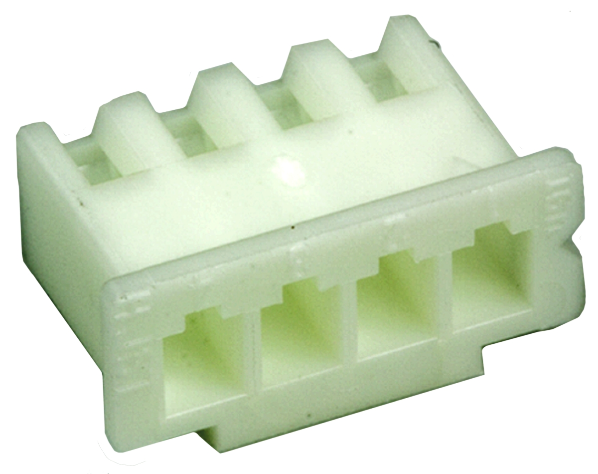 JST, XHP Female Connector Housing, 2.5mm Pitch, 4 Way, 1 Row