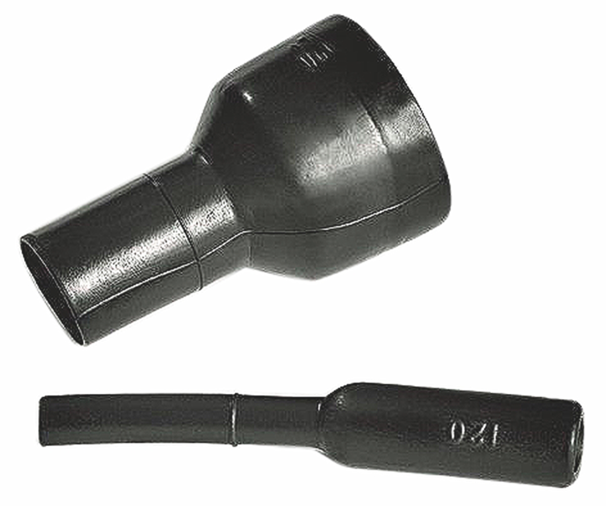 HellermannTyton Cable Boot Black, Fluid Resistant Elastomer, 16.5mm