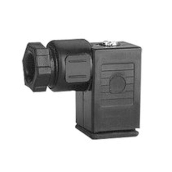 EMERSON ? AVENTICS 2P+E, Socket DIN 43650 Solenoid Connector with Indicator Light, 250 V Voltage