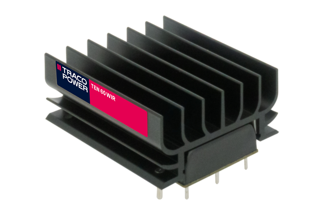 TRACOPOWER TEP 60WIR DC-DC Converter, ±15V dc/ 2.5A Output, 9 → 36 V dc Input, 60W, Through Hole, +85°C Max Temp