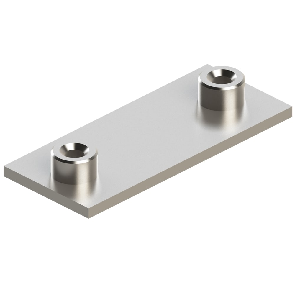 Parker Double Hydraulic Pipe Clamp, APKA44571X