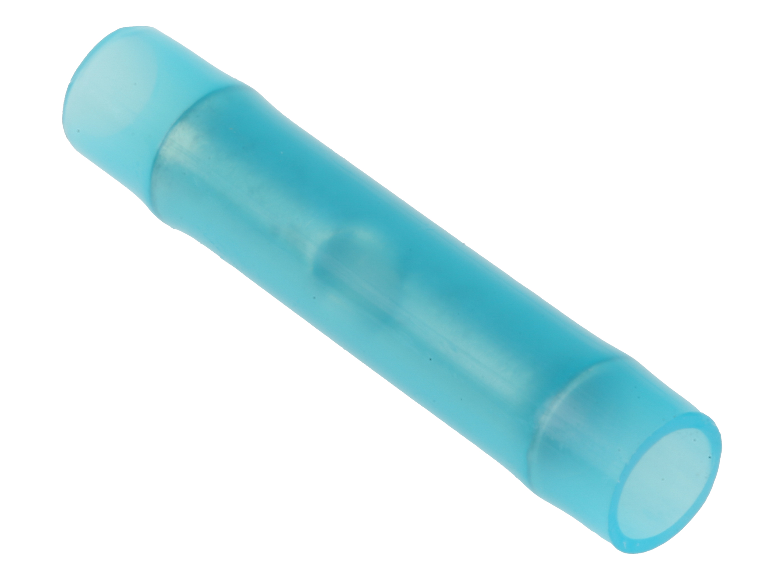 RS PRO Butt Wire Splice Connector, Blue, Insulated 16 → 14 AWG