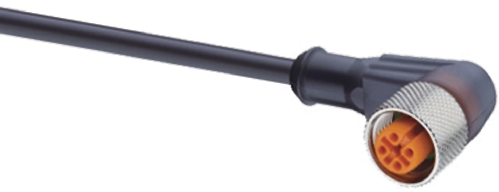 Lumberg Automation Female 4 way M12 to Unterminated Free End Sensor Actuator Cable, 2 m