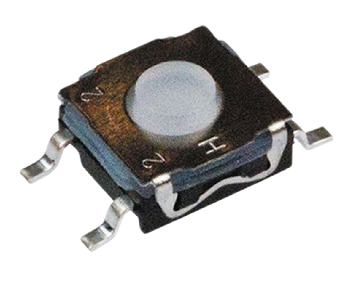 C & K IP67 Button Tactile Switch, SPST 50 mA 3.5mm Surface Mount