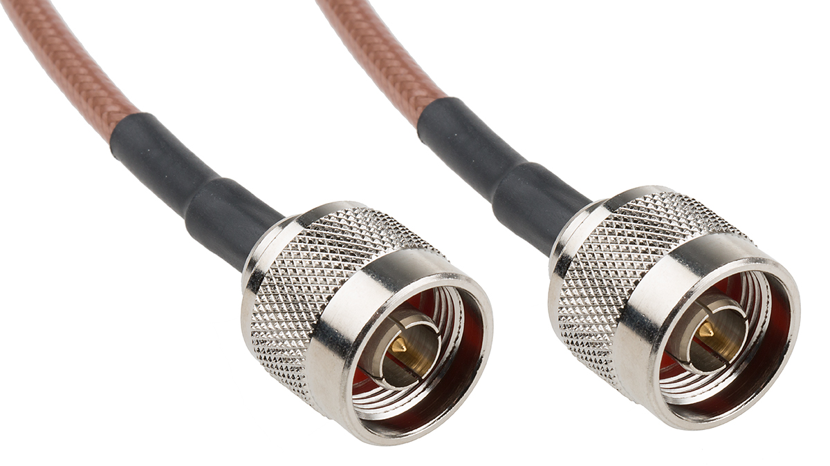 RS PRO RS426 Series, 500 mm, RG142 Coaxial, Terminated 50 Ω
