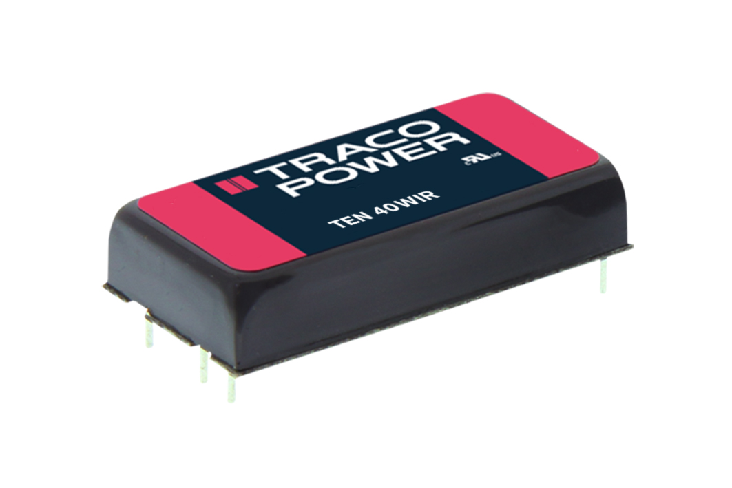 TRACOPOWER TEN 40WIR DC-DC Converter, 24V dc/ 1.67A Output, 9 → 36 V dc Input, 40W, Through Hole, +85°C Max Temp