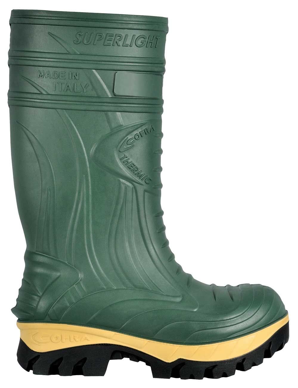 Cofra THERMIC D.GREEN S5S MET Men's Safety Wellingtons, UK 8
