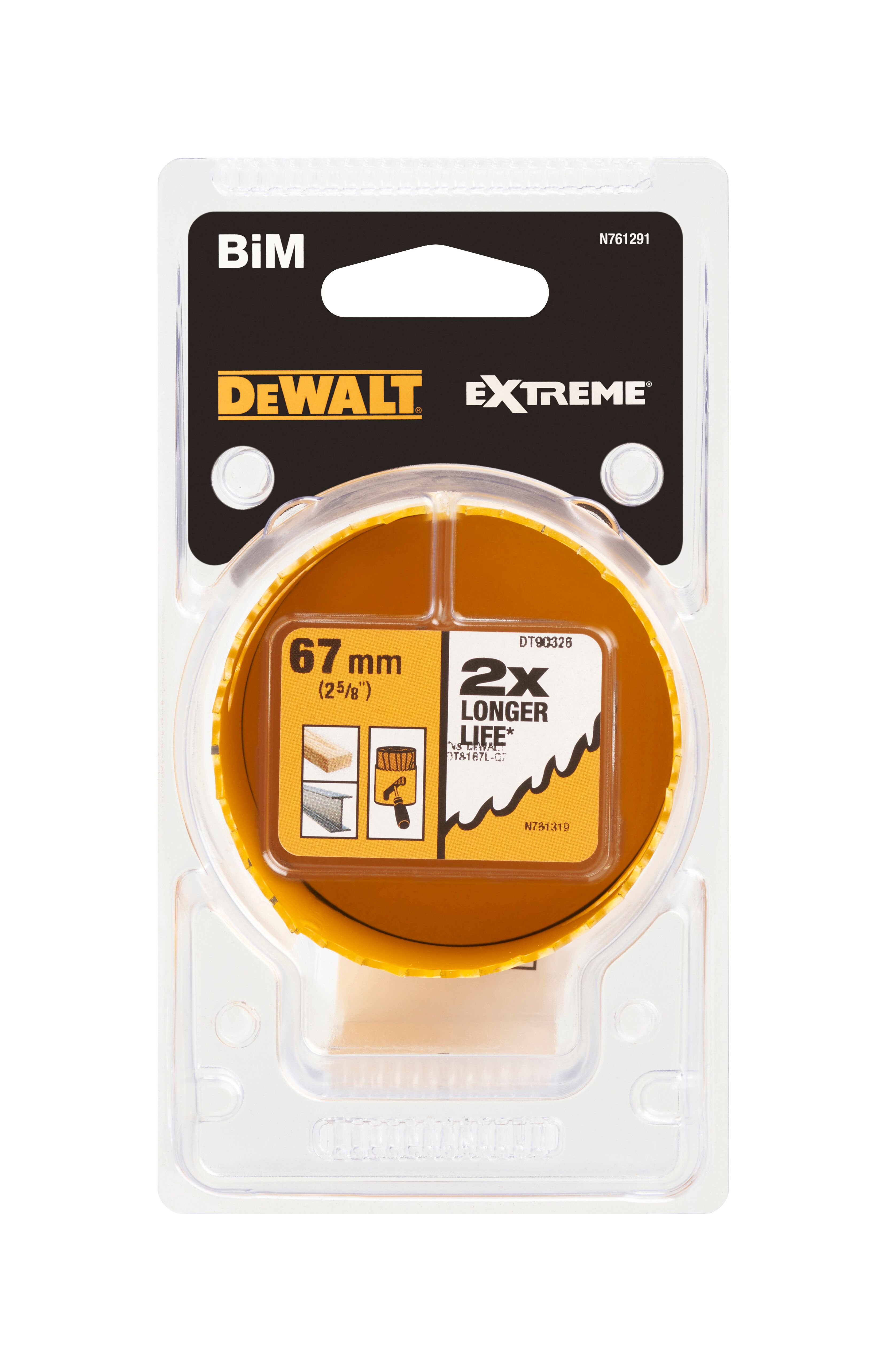 DeWALT Bi-metal 67mm Hole Saw